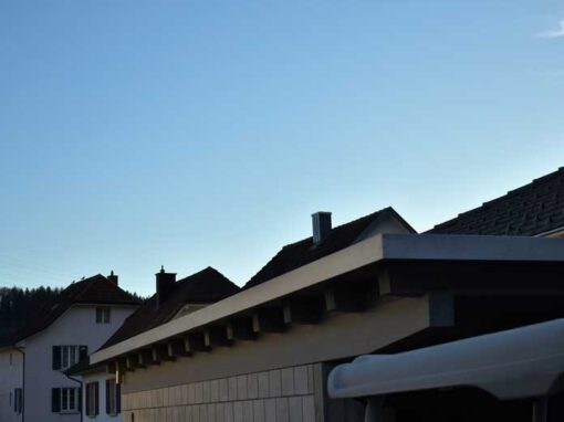 Carport, Spenglerarbeiten
