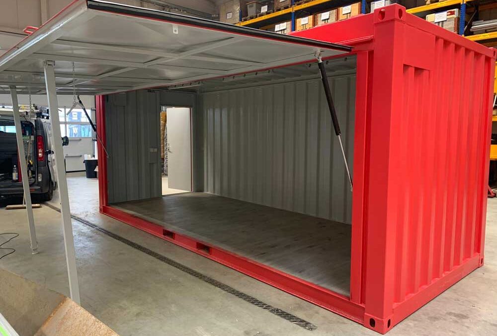 Raumsystem / Innenausbau / Bodenverlegung