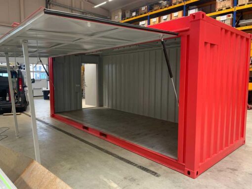 Raumsystem / Innenausbau / Bodenverlegung
